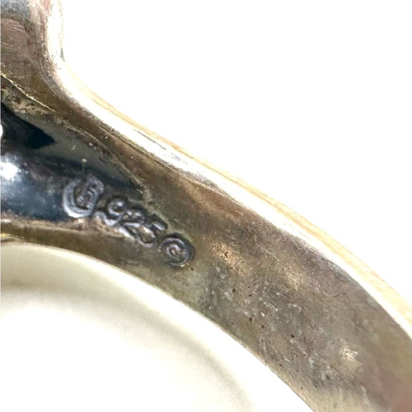 Carolyn Pollack Sterling Silver Amethyst Scroll Ring - Picture 5 of 6